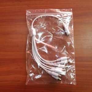 Pulpo de Corriente de 1 a 8 Salidas color negro