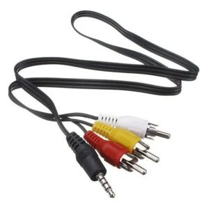 Cable 3,5 A 3 RCA 1,5 mts