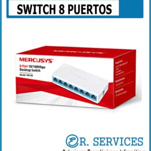 Switch 8 Puertos 10/100 MS108 MERCUSYS