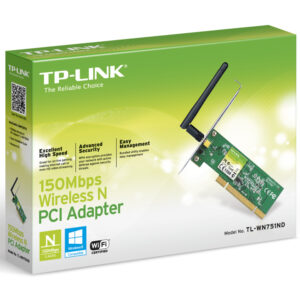 Tarjeta de Red Inalámbrica 1 Antena PCI TP LINK
