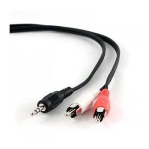 Cable 3,5 A 2 RCA Sonido 10Mts
