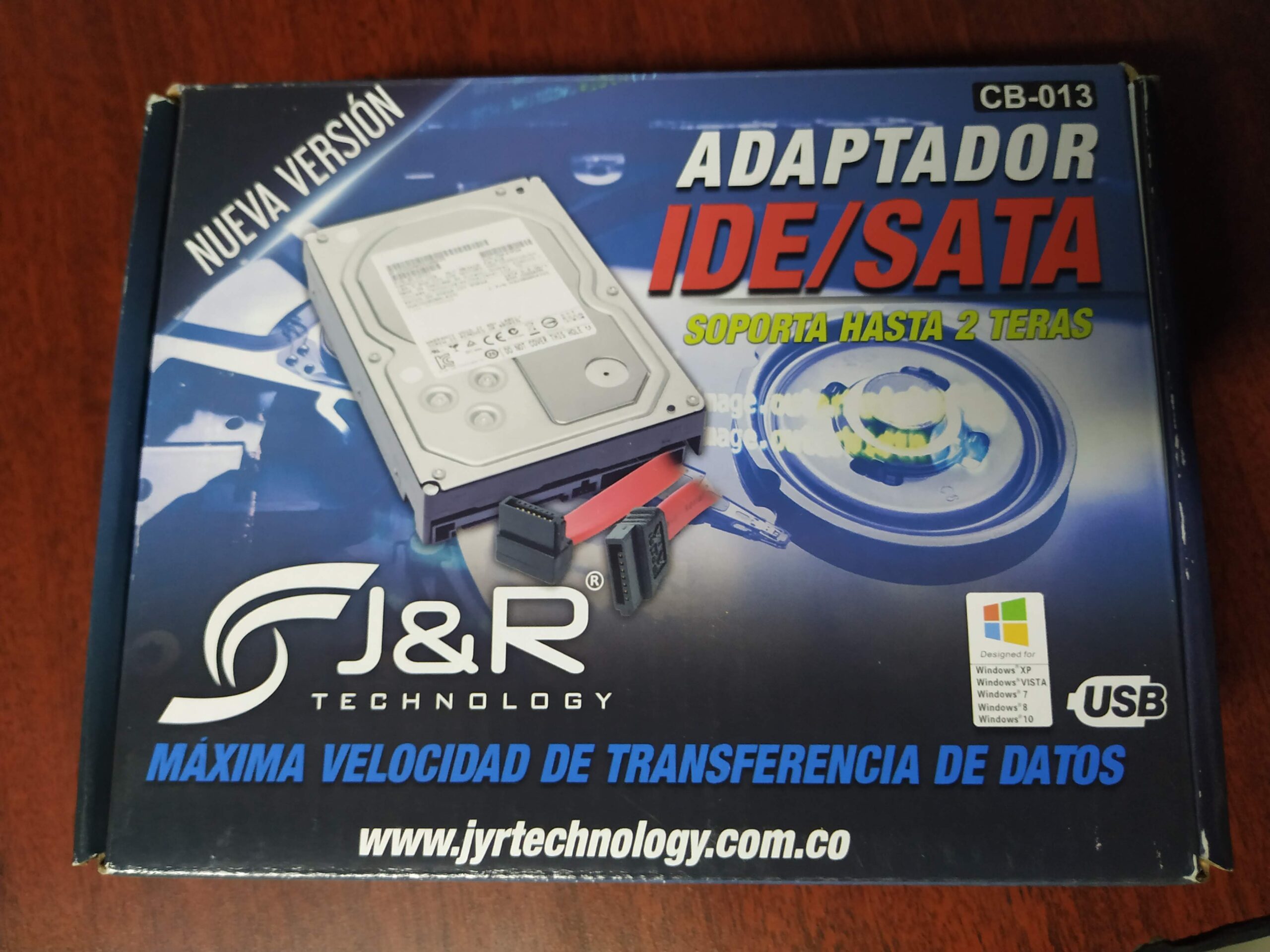Convertidor IDE A SATA CB013
