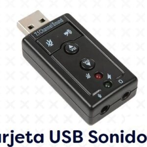 tarjeta usb sonido 7.1