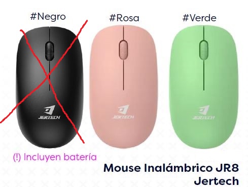 mouse inalámbrico jr8