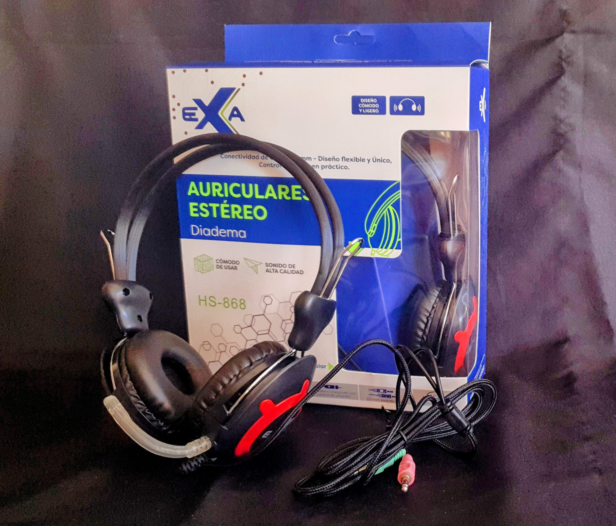 DIADEMA 868 PC CON MICROFONO EXA
